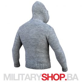 Džemper sa kapuljačom svetlo sivi Assassin