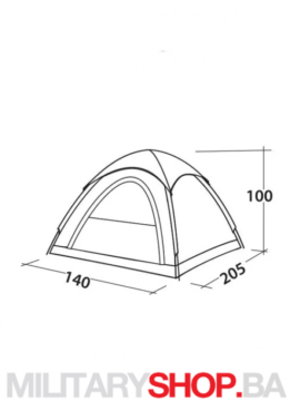 Šator za dvoje Easy Camp Comet-200