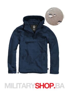 Brandit Windstoper-Windbreaker Jakna Navy Blue
