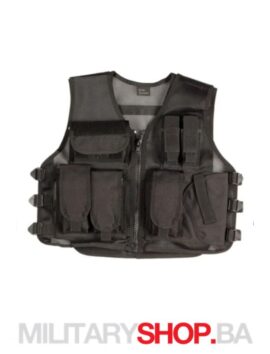 Taktički crni prsluk za Airsoft