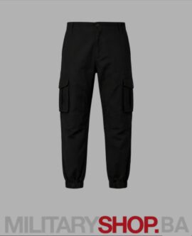 Taktičke Kargo Jogger Pantalone Crne RipStop