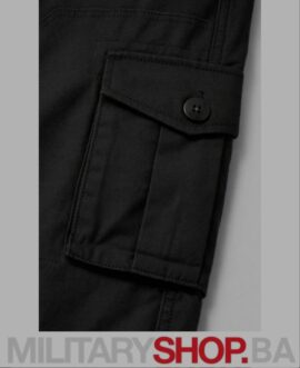 Taktičke Kargo Jogger Pantalone Crne RipStop