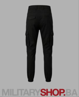 Taktičke Kargo Jogger Pantalone Crne RipStop