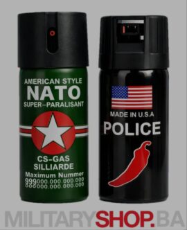 Set Od 2 Biber Spreja NATO&POLICE